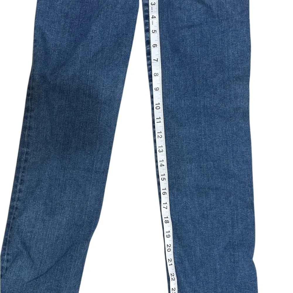 Good American Jeans XS High Rise Skinny Fit Medium Wash NWOT - Picture 6 of 8